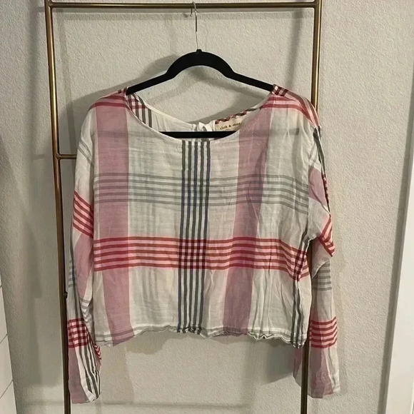 Anthropologie Cloth & Stone Striped Top - Picture 1 of 4